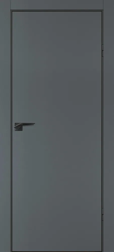 Фото Межкомнатная дверь P-1 Графит матовый